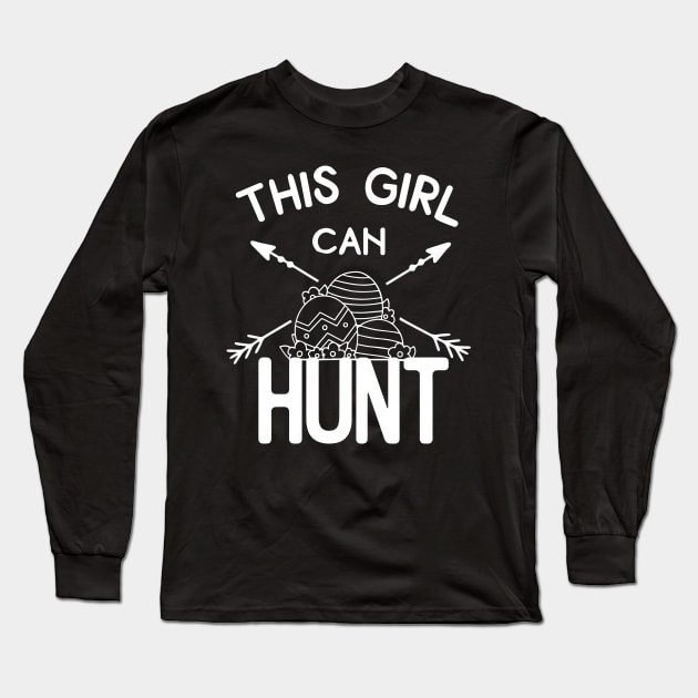 This Girl Can Hunt Long Sleeve T-Shirt by ThrivingTees